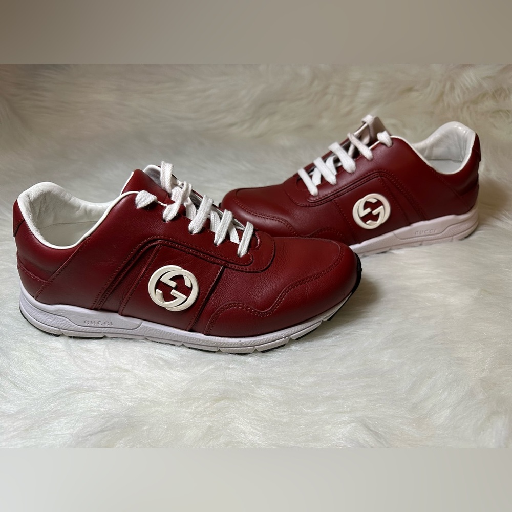 Gucci Miro Soft Tennis Shoes - Authentic
